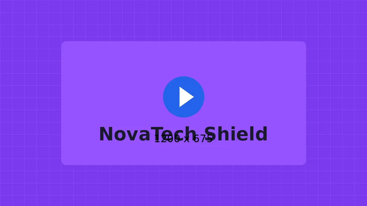 NovaTech Shield セキュリティダッシュボード